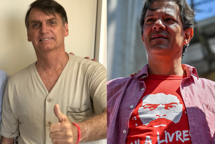 Ibope/ CNI: Bolsonaro (27%) e Haddad (21%) consolidam vantagem no primeiro turno