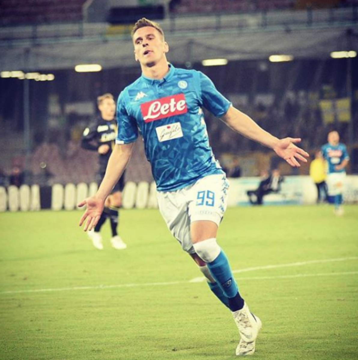 Milik foi assaltado após o jogo do Napoli