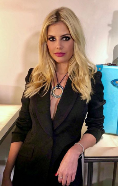 Lala Rudge postou uma foto da campanha em parceira com a joalheria Tiffany e Co., que, por sua vez, não compartilhou o material no Instagram da marca - Reprodução Instagram 