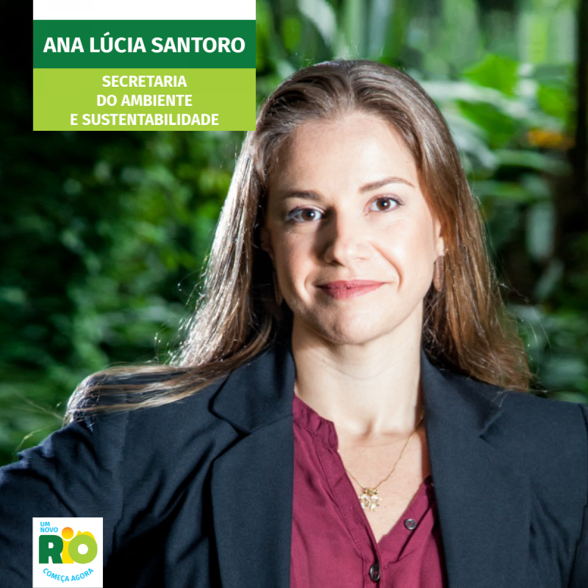 A bióloga Ana Lúcia Santoro é anunciada a futura secretária de Estado de Ambiente e Sustentabilidade.