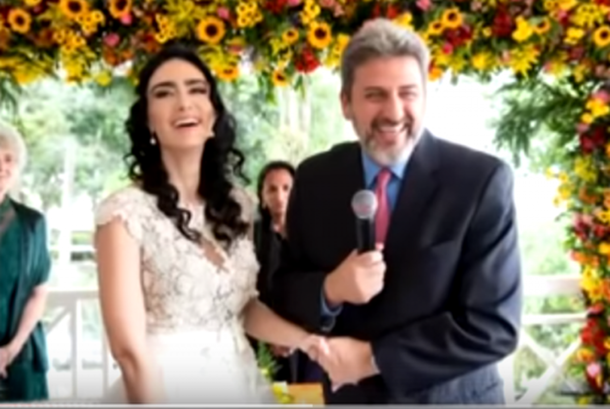 Cristiane Machado e Sergio Schiller Thompson-Flores - Reprodução / TV Globo 