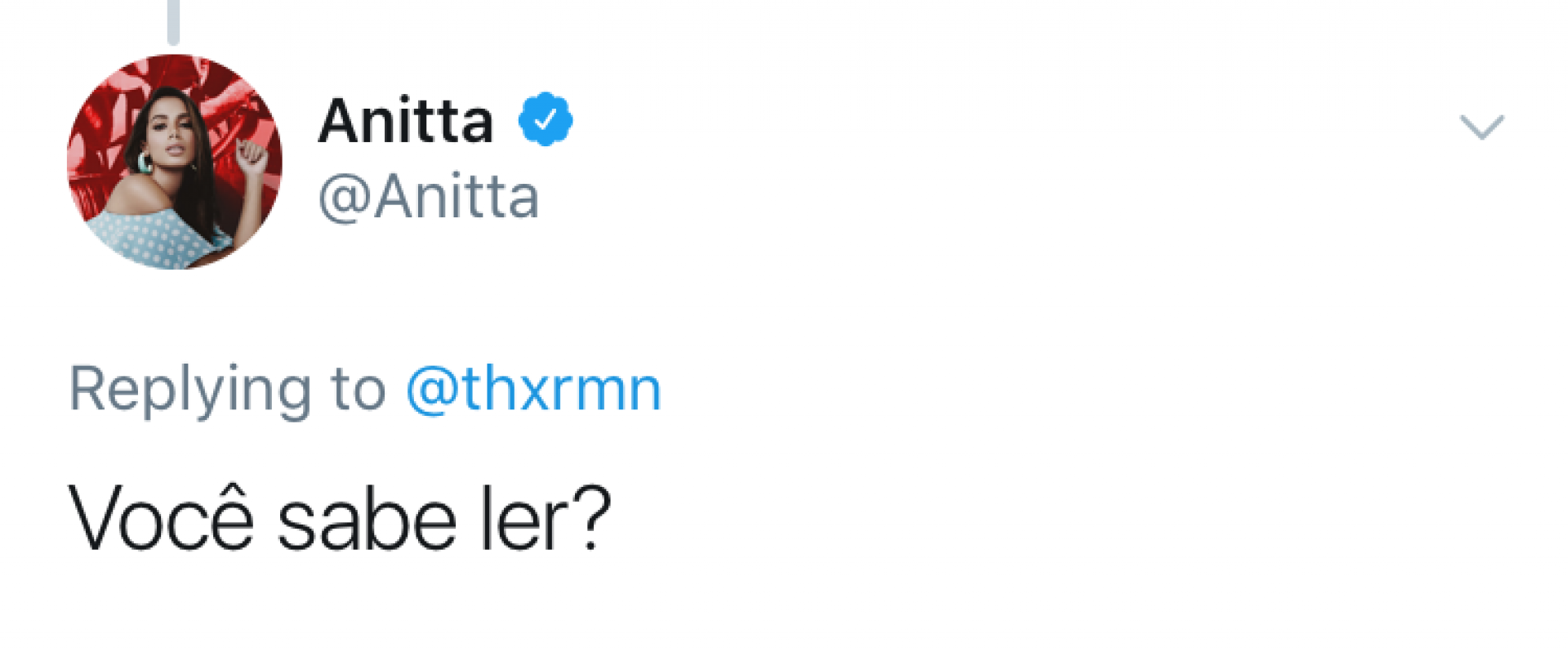 Anitta comenta acusações de racismo 