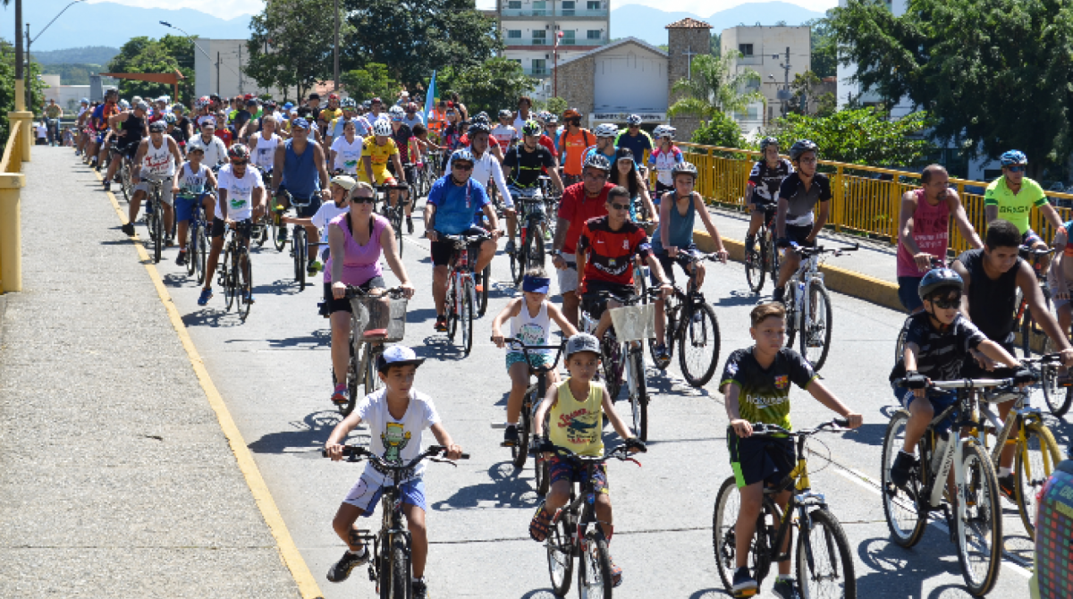 Pedal Pelas Águas acontecerá em 18 cidades da Bacia Hidrográfica do Rio Paraíba do Sul