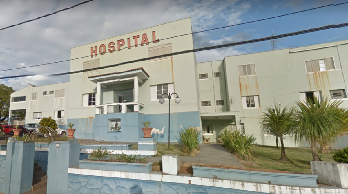 Criança foi socorrida e morreu no Hospital Santa Casa de Andradas - Reprodução / GoogleMaps