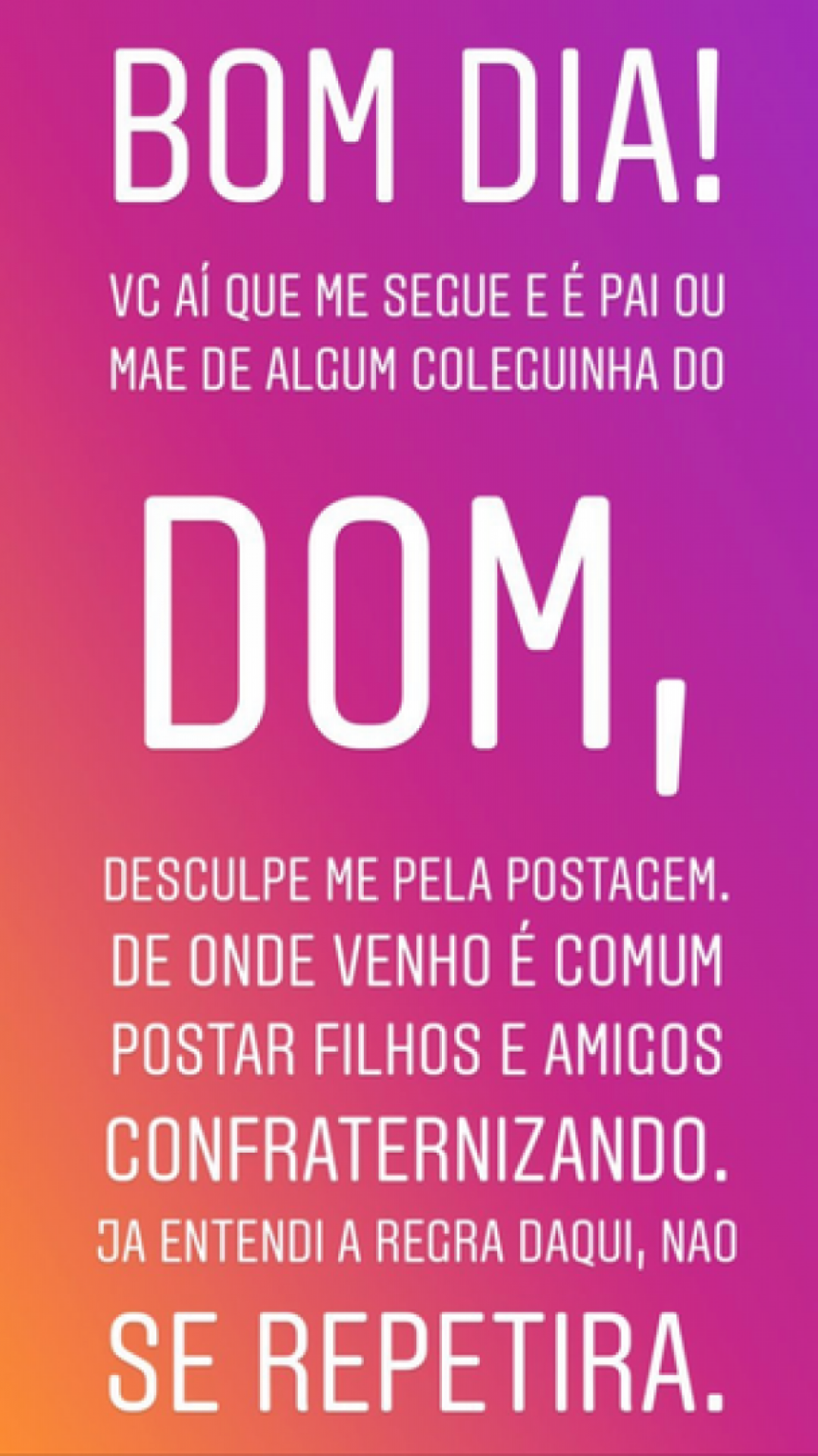 Atriz pediu desculpa através das redes sociais 