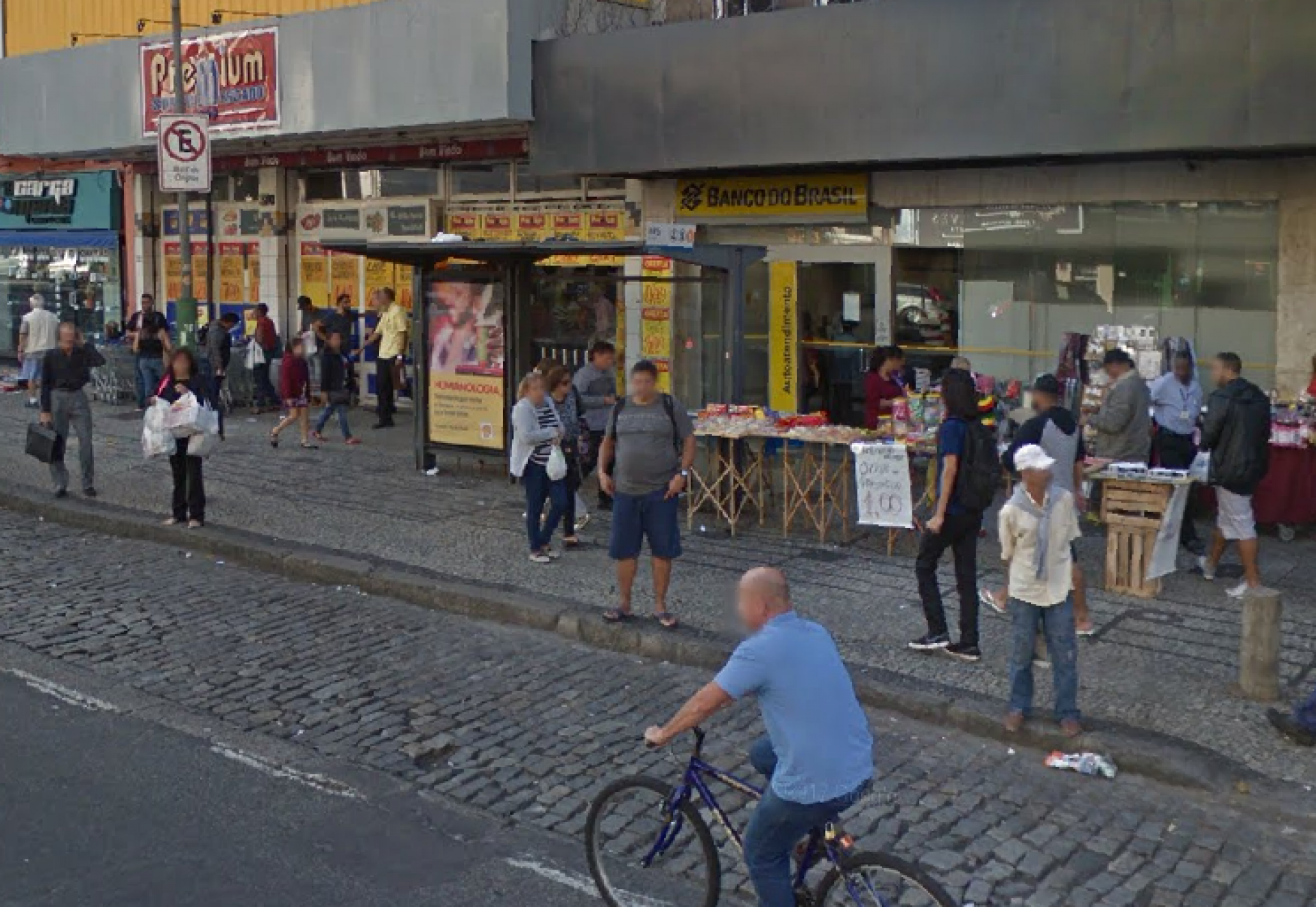 Criminosos invadem agência do Banco do Brasil em Vila Isabel - Reprodução / GoogleMaps