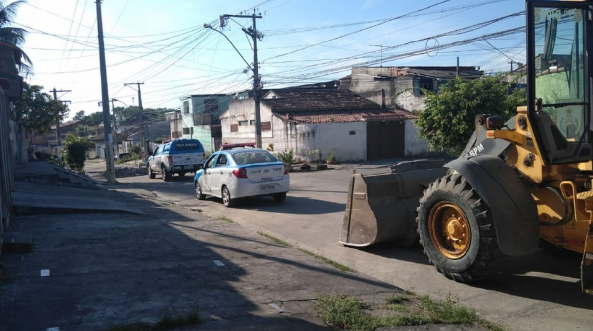 Subtenente é baleado no rosto durante operação em São Gonçalo - Divulgação