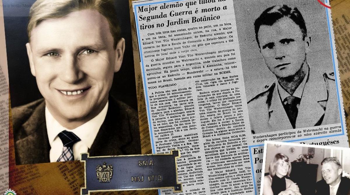 Major alemão homenageado pelo Exército Brasileiro lutou junto a nazistas durante a Segunda Guerra Mundial