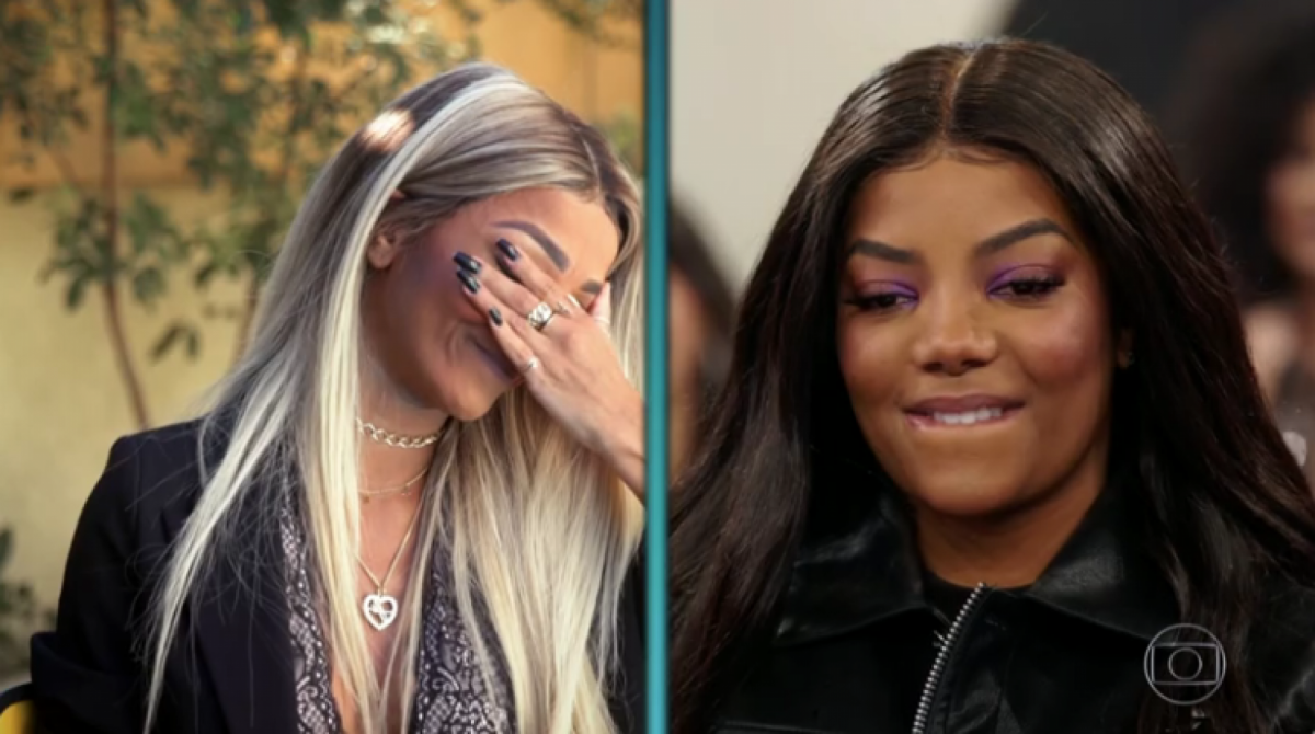 Ludmilla recebeu depoimento emocionado de namorada - Reprodução/TV Globo