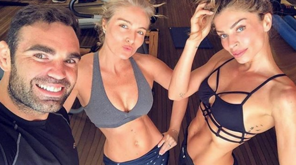 Grazi e Angélica exibem barriga chapada e fãs apontam o uso de editor de imagem - Reprodução Instagram 