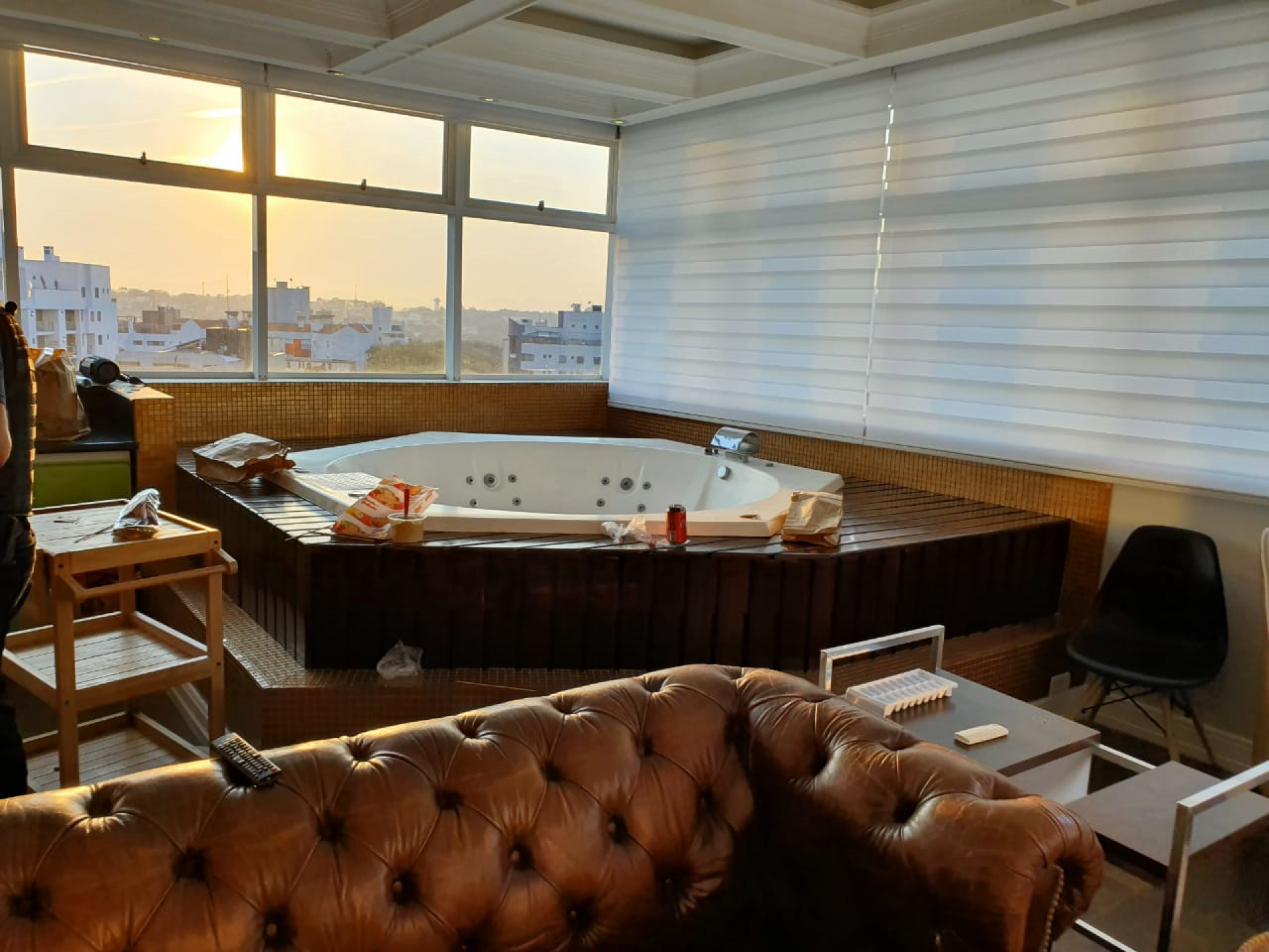 Criminosos morava em uma cobertura de luxo 