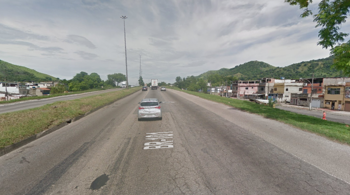 O crime aconteceu na Avenida Brasil, pr&oacute;ximo a Bangu - Reprodu&ccedil;&atilde;o / GoogleMaps