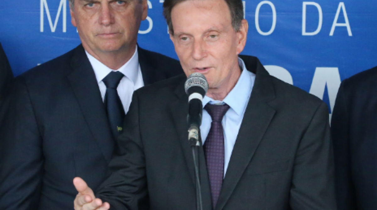 Bolsonaro e Crivella - Daniel Castelo Branco