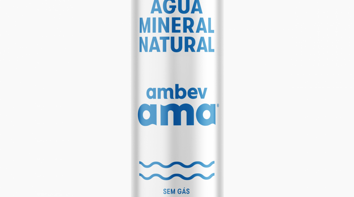 Primeira água em lata do País começa a ser vendida em 2019 e complementa o portfólio de AMA - Divulgação 