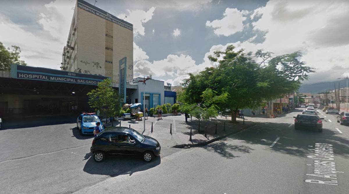 Hospital Municipal Salgado Filho, no Méier, na Zona Norte do Rio - Reprodução Google Street View