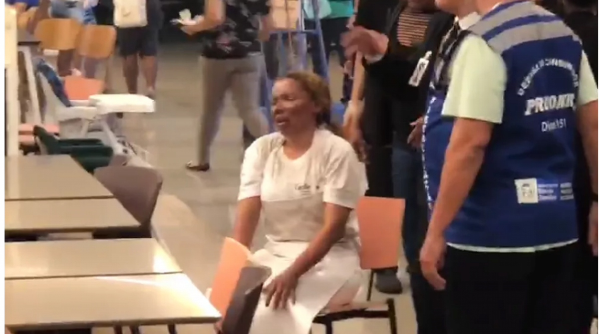 Acidente em shopping  - Reprodução Internet 