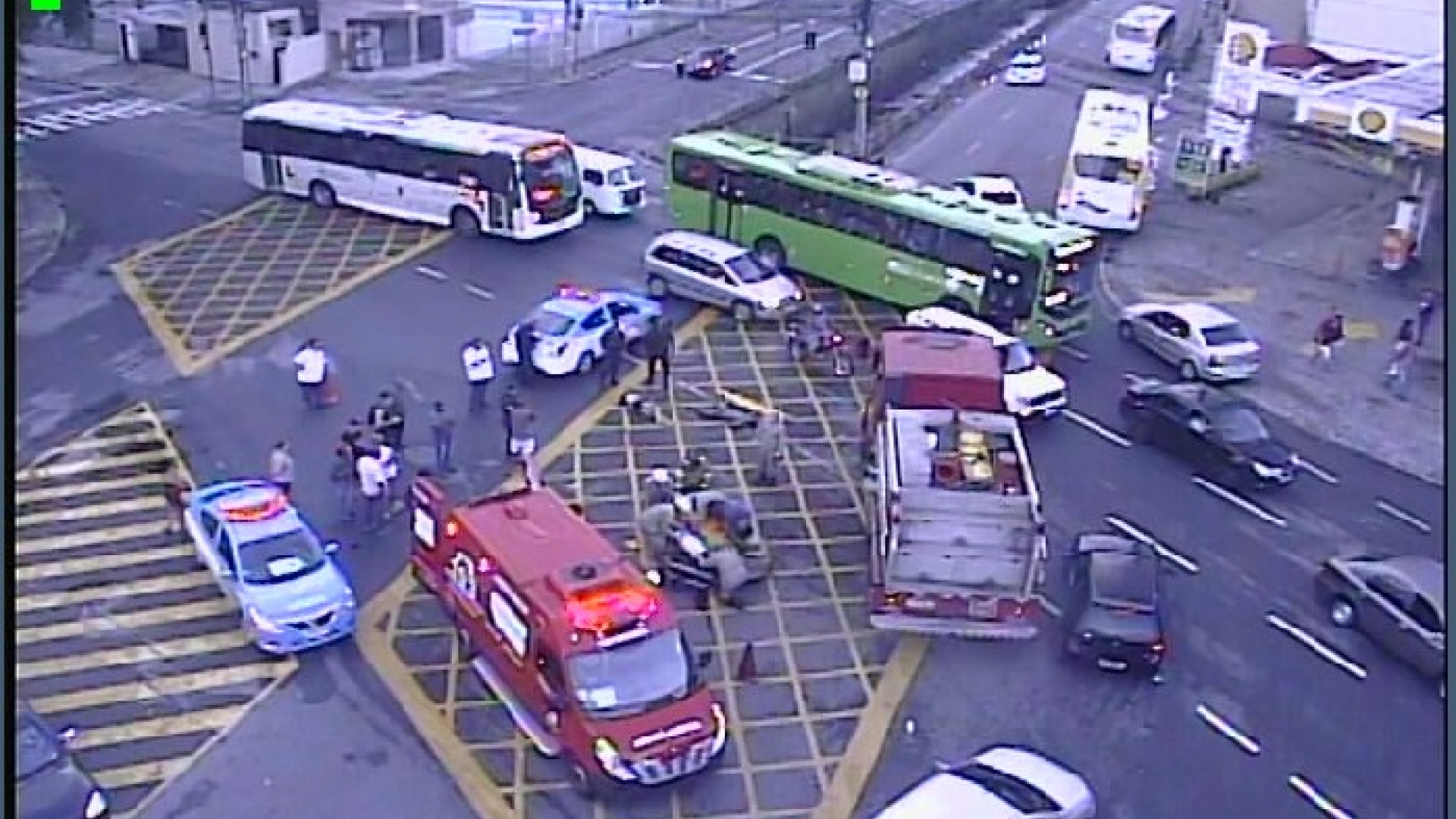  Acidente aconteceu no cruzamento da Rua Professor Manoel de Abreu, sentido Centro, com a Rua São Francisco Xavier, sentido Tijuca