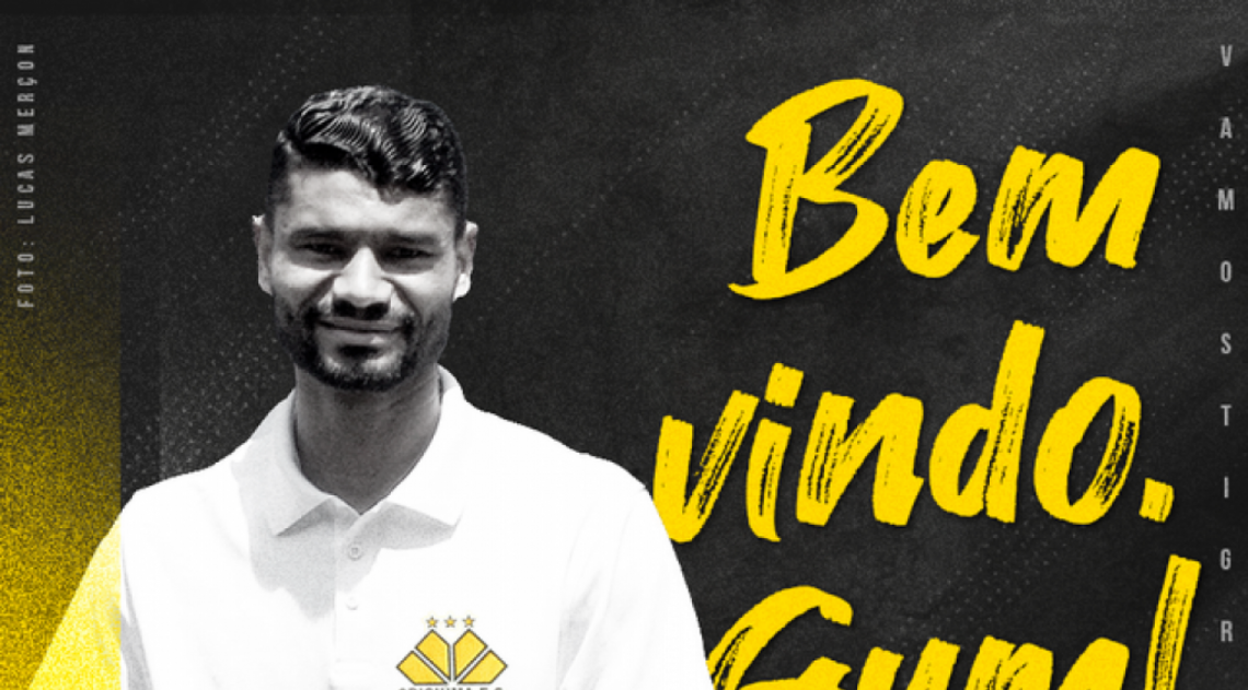 Criciúma anuncia contratação do zagueiro Gum, de 34 anos - Divulgação/Criciúma