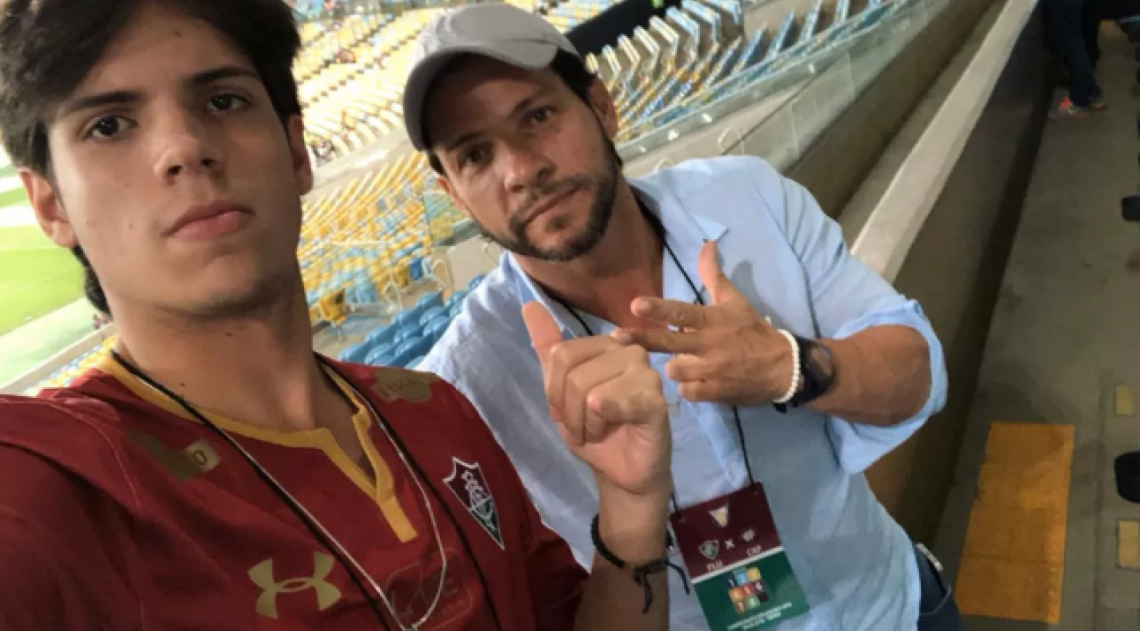 Preto Casagrande defendeu o Fluminense na última década - Arquivo/Pessoal