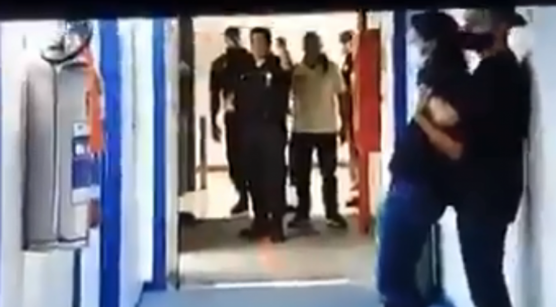 Homem faz repórter refém na Globo - Reprodução