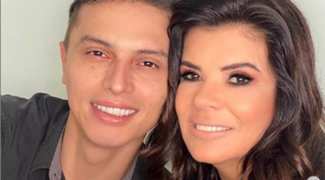 Mara Maravilha faz declaração para namorado 22 anos mais novo