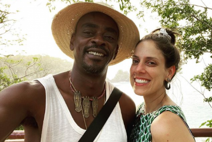 Seu Jorge e Karina Maluf - Reprodução / Instagram