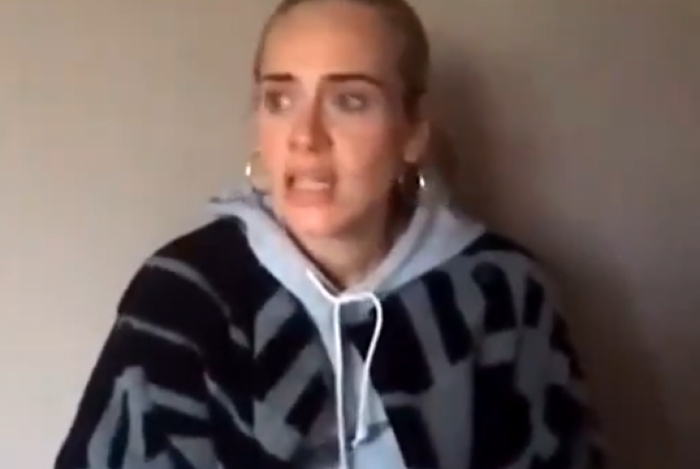 Adele surge irreconhecível em vídeo - Reprodução / Instagram