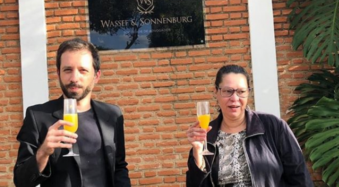 Helo&iacute;sa de Carvalho e Bruno Maia