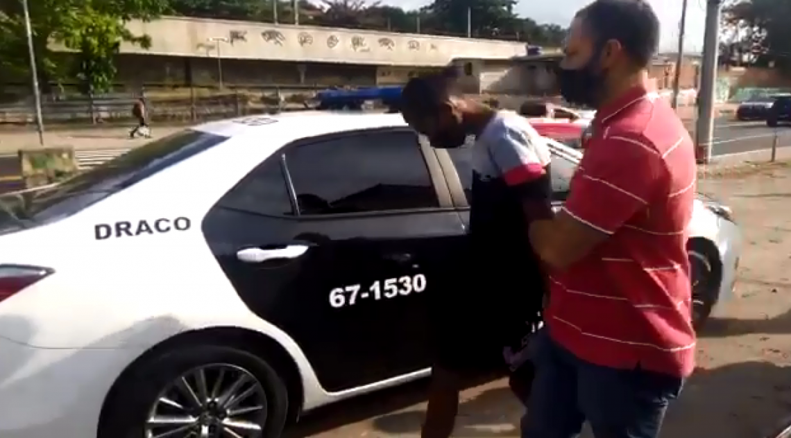 Suspeito se apresentou à polícia - Reprodução