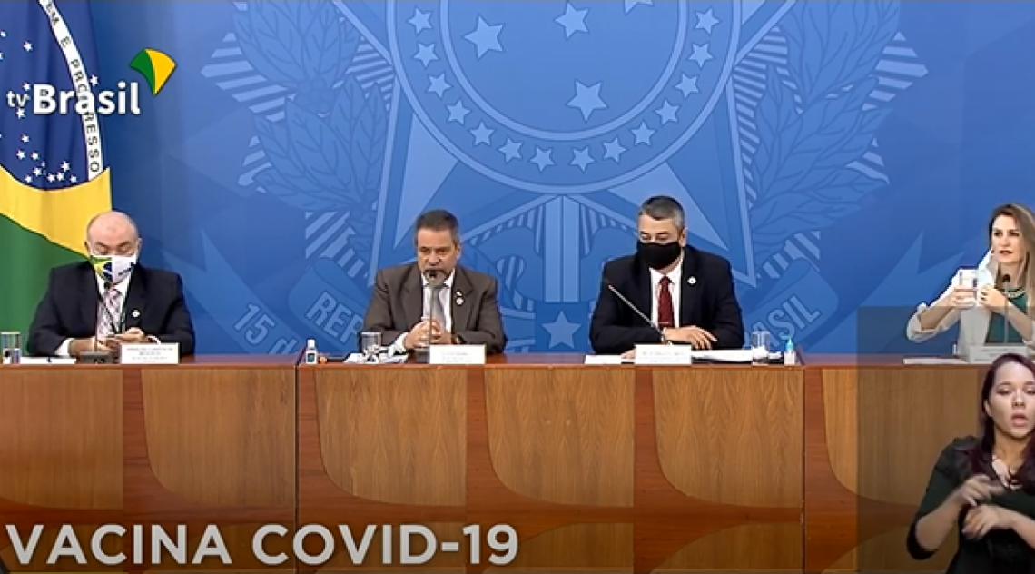 Governo anuncia acordo para produção e acesso de vacina contra a covid-19 - Reprodução / TV Brasil