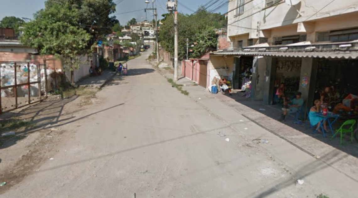 Rua Romão Cardoso, no bairro Colubandê, São Gonçalo - Reprodução / GoogleMaps