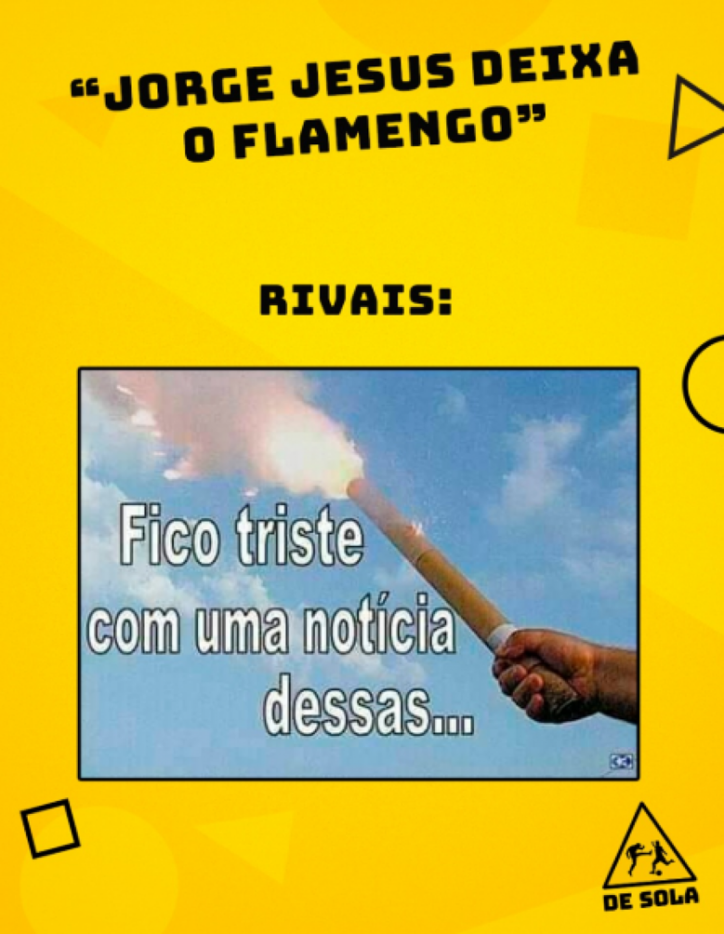 Memes: Jorge Jesus deixou o comando do Flamengo