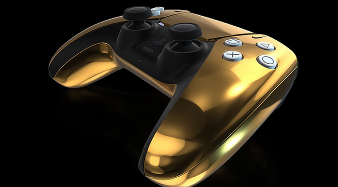 Além do console, versões em ouro do controle DualSense e do headset também estarão à venda