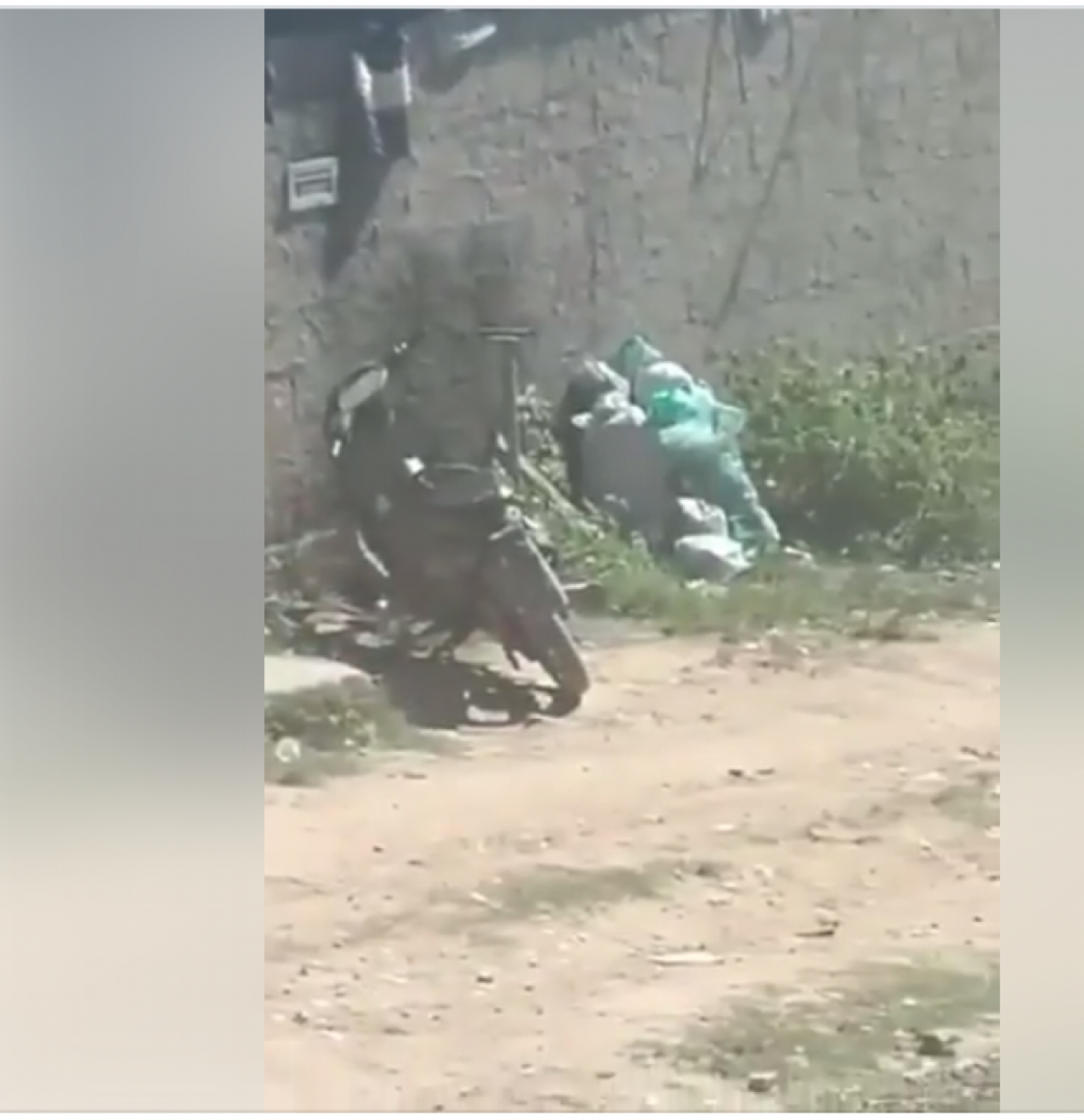 Falta de Coleta de Lixo na Rua 6 em itaboraí - Foto: Retirada de vídeo