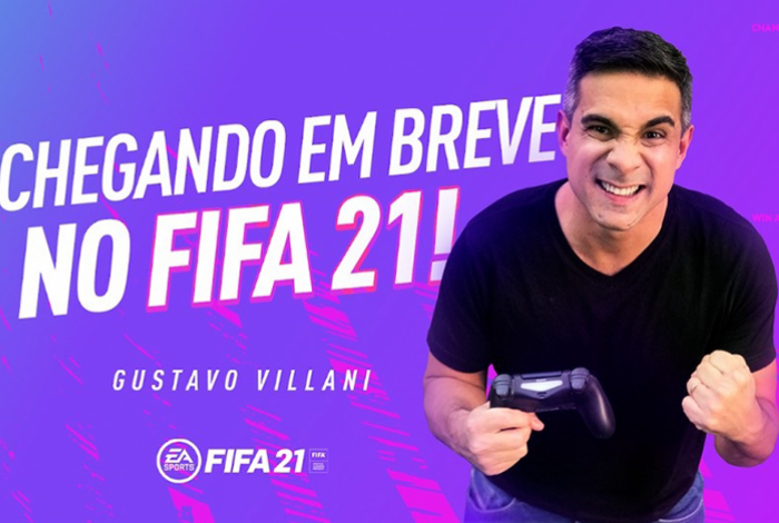 Tiago Leifert será substituído por Gustavo Villani na narração de FIFA 21 - Divulgação