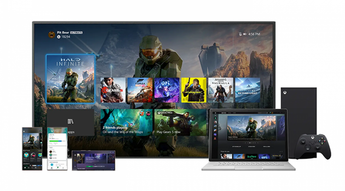 Microsoft divulga o design da interface do Xbox Series X
 - Divulgação