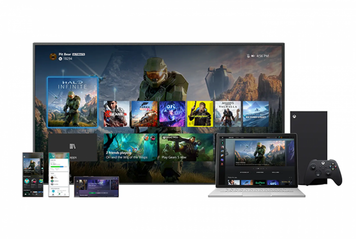 Microsoft divulga o design da interface do Xbox Series X