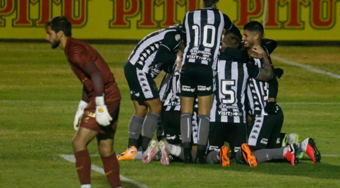 Botafogo venceu o ParanÃ¡