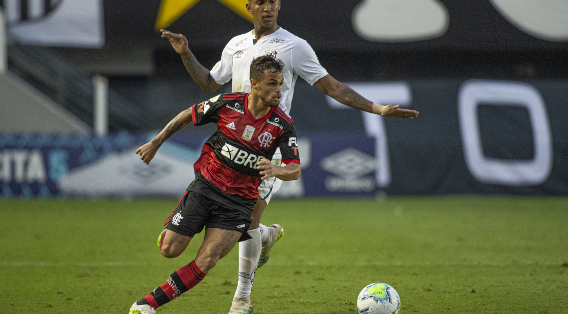 Michael, atacante do Flanengo - Alexandre Vidal / Flamengo   
