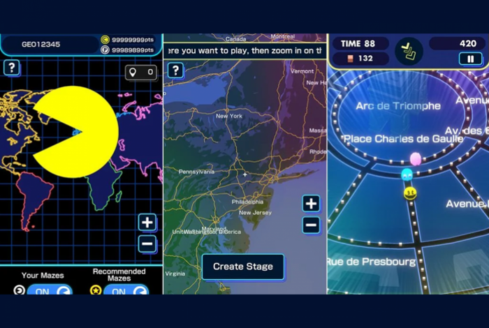 Pac-man ganha versão temporária no Google Maps - Estadão