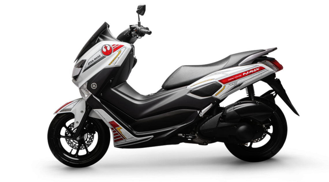 Grafismos exclusivos são a marca da nova versão do scooter NMax 160 - Divulgação