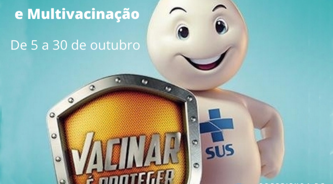 Começou nesta segunda-feira (05), a campanha de vacinação contra a Poliomielite em São João de Meriti