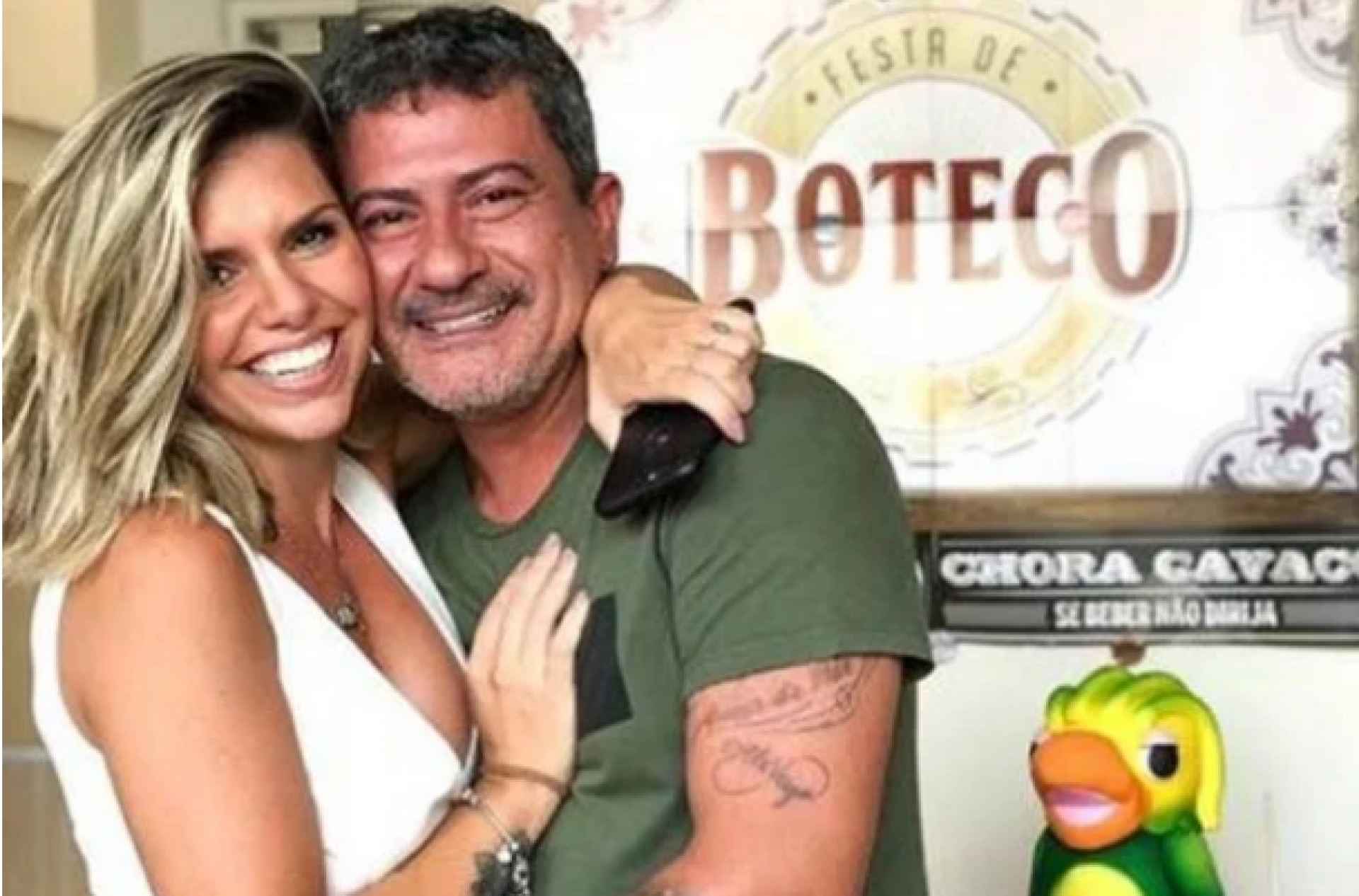 Cybelle Costa e Tom Veiga se separam após oito meses de casamento - Reprodução
