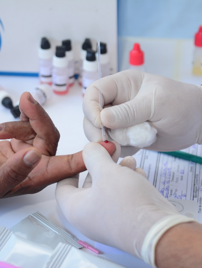 Testes reagentes para s&iacute;filis e s&iacute;filis cong&ecirc;nita 