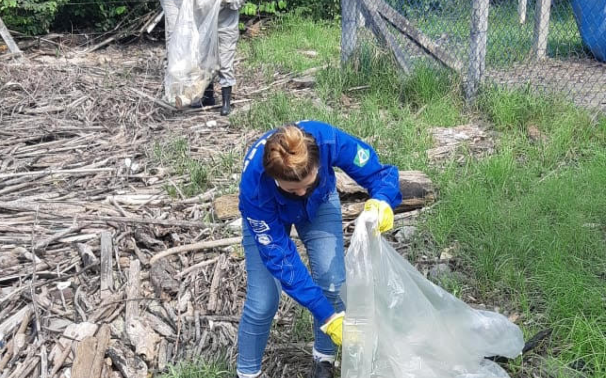 Mutir&atilde;o recolheu grande quantidade de detritos que s&atilde;o prejudiciais ao meio ambiente - Divulga&ccedil;&atilde;o - Nuclep