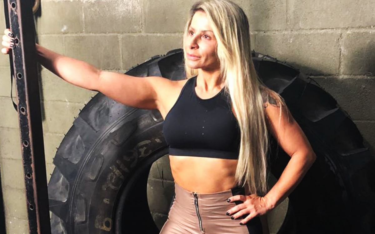 Ingred atua como personal trainer e se divide entre Rio e Niterói 