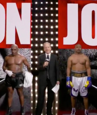 Luta de Mike Tyson terminou empatada na madrugada de domingo