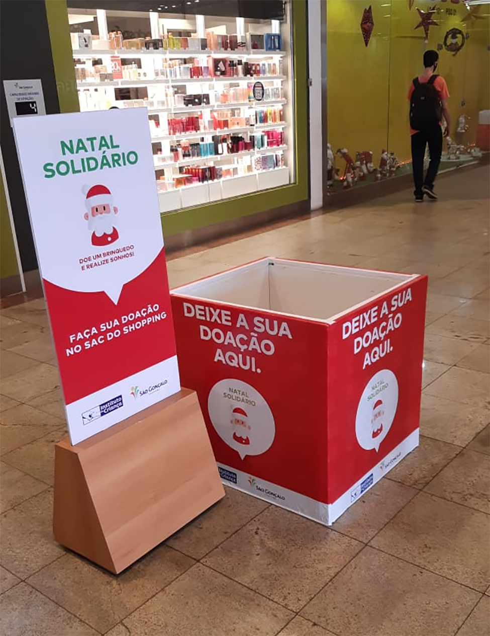 Ação pretende fazer a alegria do Natal de crianças em situação de vulnerabilidade social na cidade - Divulgação