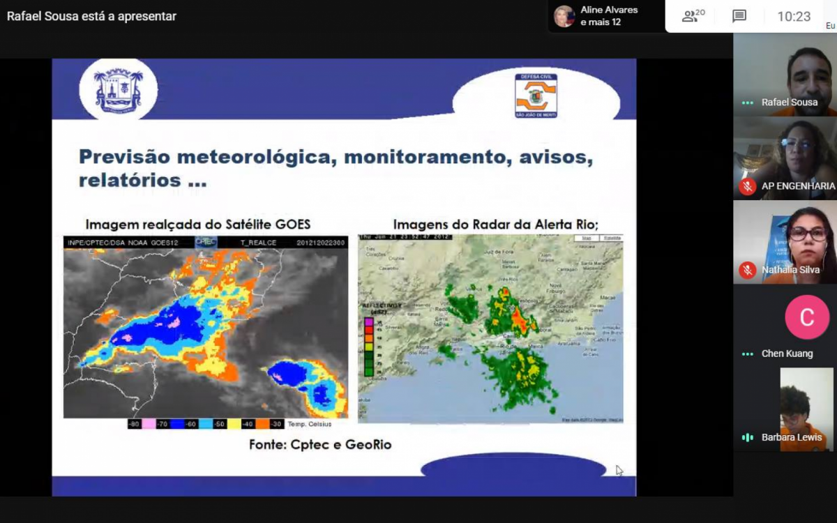 Em virtude da pandemia do novo coronavírus, a reunião aconteceu de forma online pela primeira vez. - Divulgação/ PMSJM