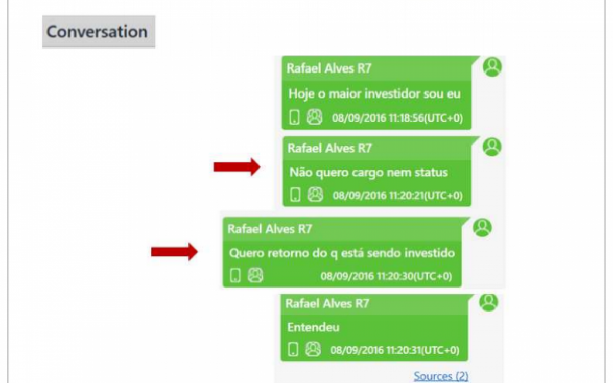 Conversa entre Rafael Alves e o marqueteiro Marcello Faulhaber